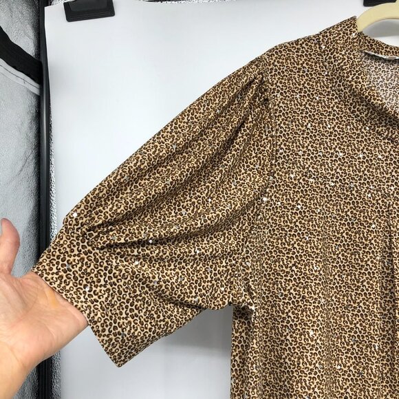 Mulberry Leopard Print Shirt size L - Picture 6 of 16
